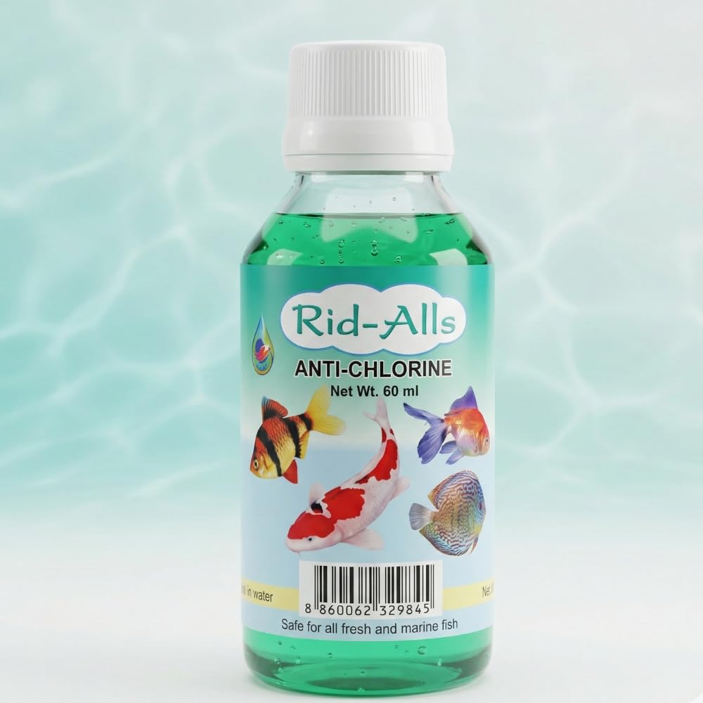 AKSHAT ENTERPRISES Rid Alls 3 in 1 Fish Medicine Pack (180ml) 60ml Each (Anti Chlorine, Anti Ich, General Aid) 1