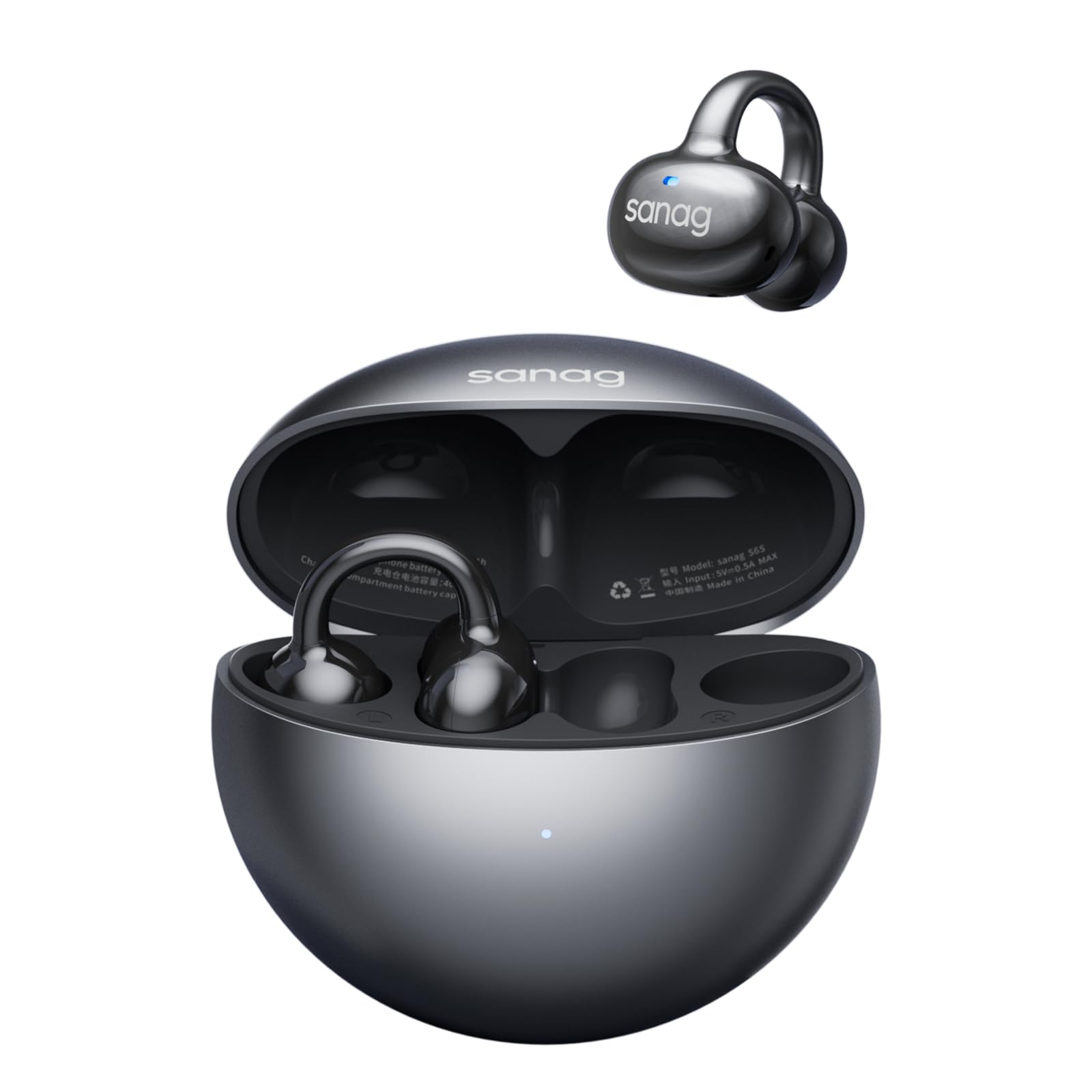 Sanag S6S Open Ear Free Clip-On Headphones, True Wireless