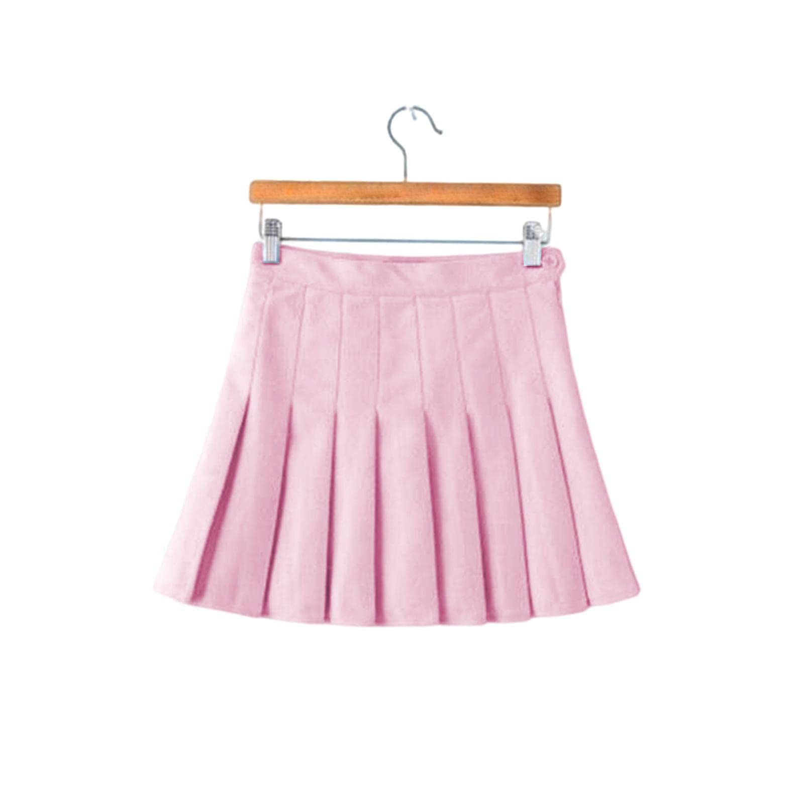Pleated Skirt Activewear Athletic Skorts High Waisted Pink M|Clothing, Shoes & Accessories | Womens Clothing | Skirts-image-31