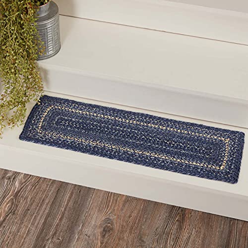 Tapete VHC Brands Great Falls Azul Rectangular 8.5x27 in