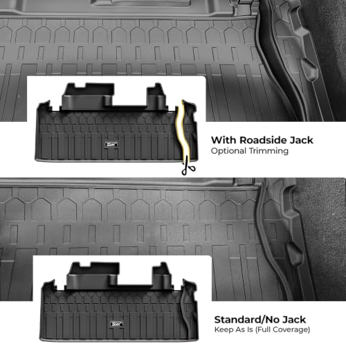 Image of 3W Floor Mats & Cargo Liner Fit 2021-2026 Toyota Sienna LE /XLE 8 Seat