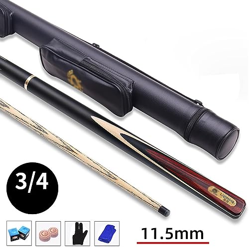 Taco profesional Snooker 3/4 punta 11.5 mm miniatura 2