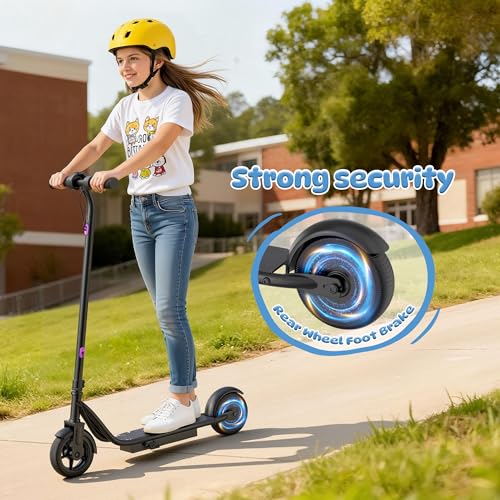 Image of Aovowheel Electric Scooter for Adults, Folding E Scooter with 350W /500W Motor 16 /24 Mph Top Speed, Max 19-23 Miles Long Range, 8.5'' /10'' /14''Tires Commuting Scooters with Dual Brakes System, APP