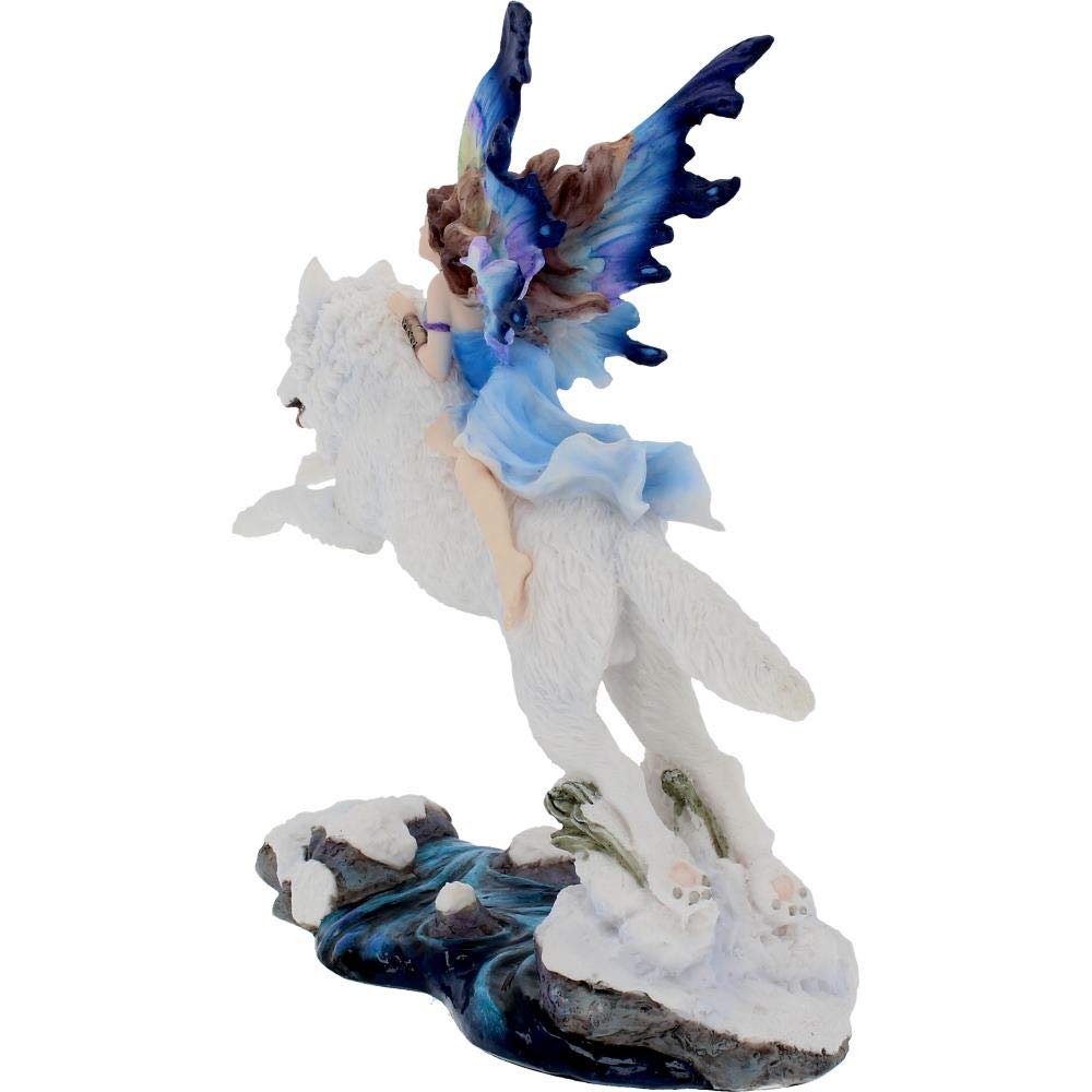Nemesis Now Free Spirit - Statuetta 31 cm, colore: bianco, misura 27 cm