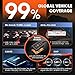 OTOFIX D1 Lite 2025 Bidirectional Scan Tool, Bluetooth OBD2 Scanner Diagnostic Tool, 2 Years Free Update, 38+ Services, CANFD & DoIP Protocols, All System Diagnoses, ABS Bleeding, Auto VIN