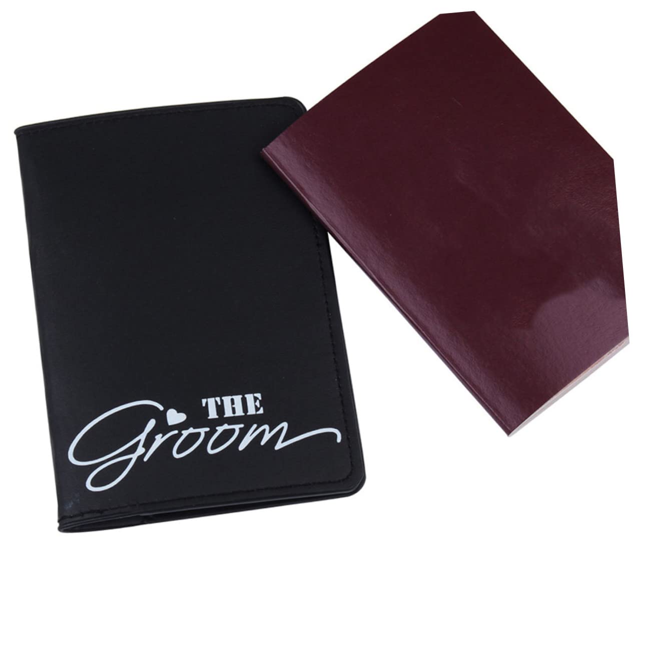 SHERCHPRY 6piezas Soporte De Pasaporte Para Parejas Diseño Multifuncional y Elegante Cartera De Viaje Pu De Cuero Para Organizar Documentos y Tarjetas Viajes