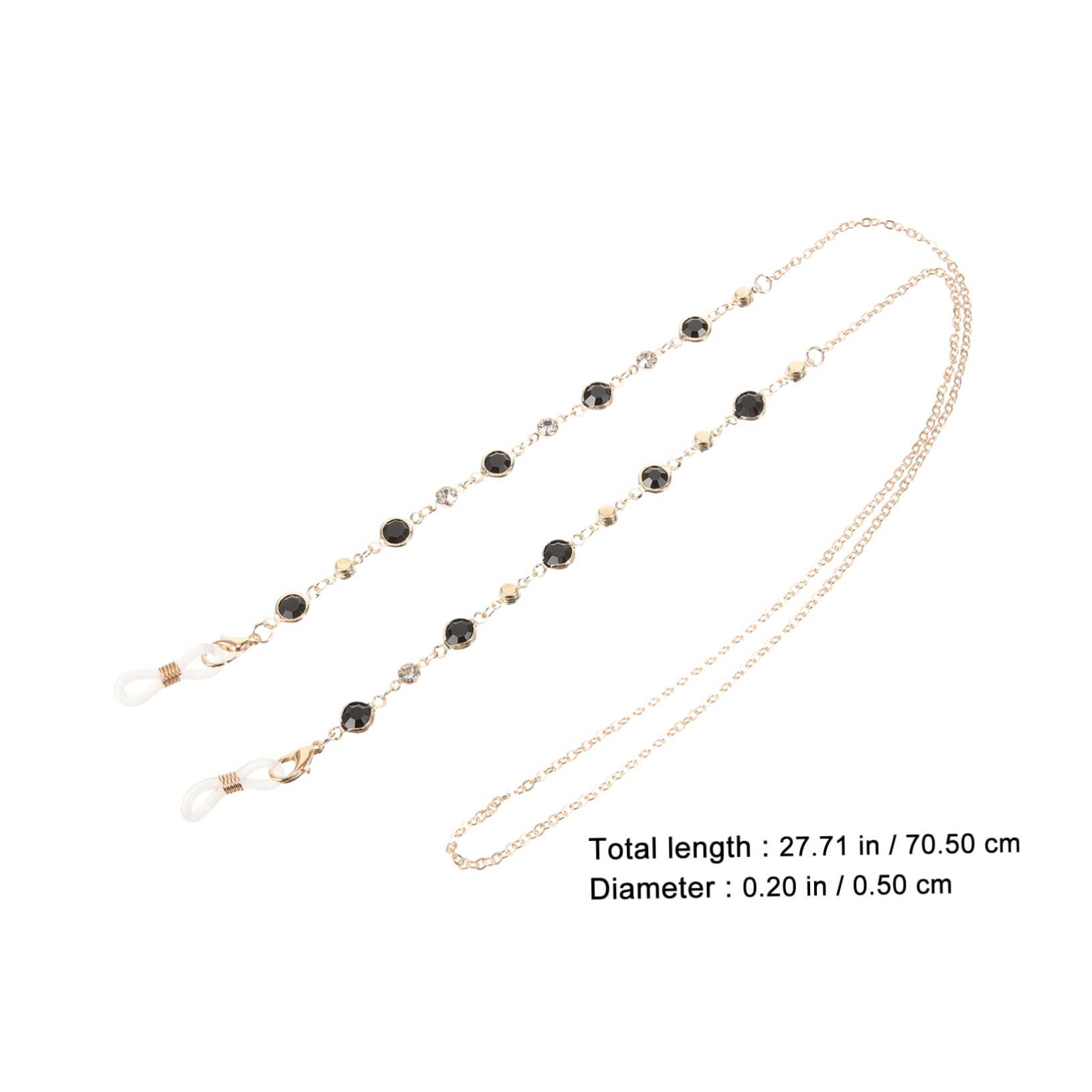 Beaupretty Cadena De Gafas Conformado Correa De Gafas Cadena De Anteojos Con Cuentas Gafas De Sol Cadenas De Anteojos De Mujer Cadenas De Anteojos Con Cuentas Aleación
