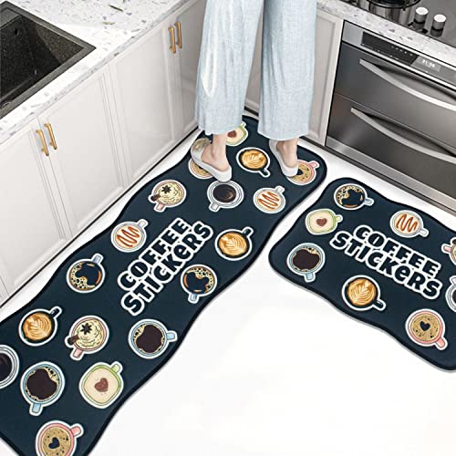 Image of HomeCloud Rubber 6mm Fruit Printed Thick Anti Slip, Washable, Big Size, Printed, Designer Folding Kitchen Mat for Floor Home Bedroom -, Standard Size (40 x 120 cm 40 x 60 cm)