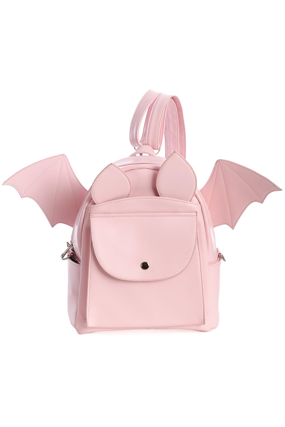Banned Apparel Waverley Pink Alternative Gothic Bat Wing Backpack