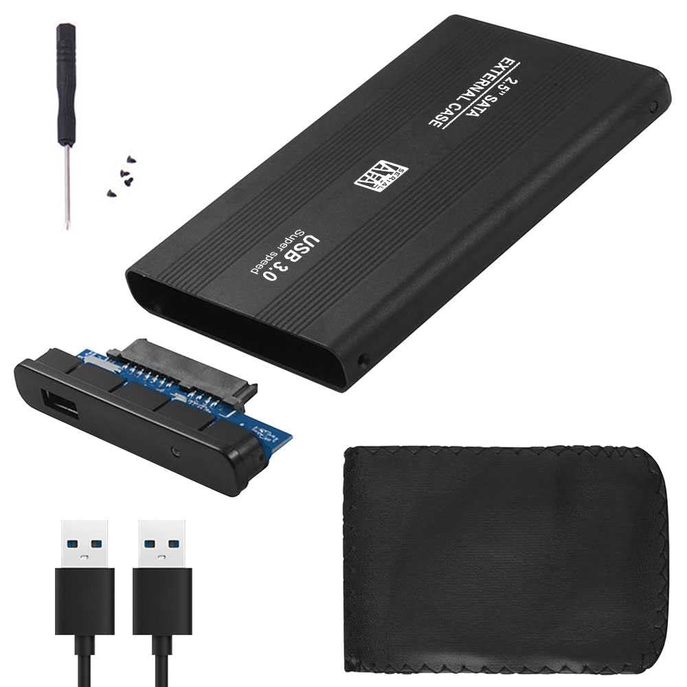 Boîtier Externe Pour Disque Dur 2.5'' - Orphee 3D - USB 3.0/2.0 - Noir