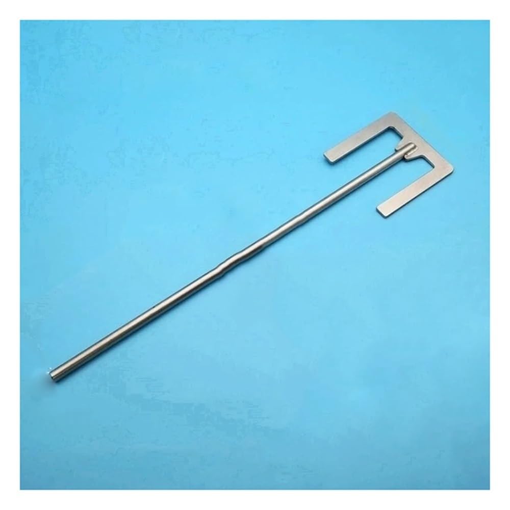 1 Stück E-Typ Paddelrührblatt aus Edelstahl | Überkopf-Rührstab mit Stab in verschiedenen Größen, leicht zu zerlegen(110x8x500mm)