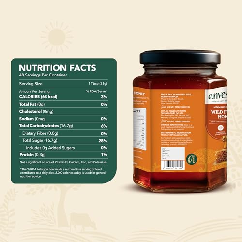 Anveshan Wild Forest Honey 500g - Image 3
