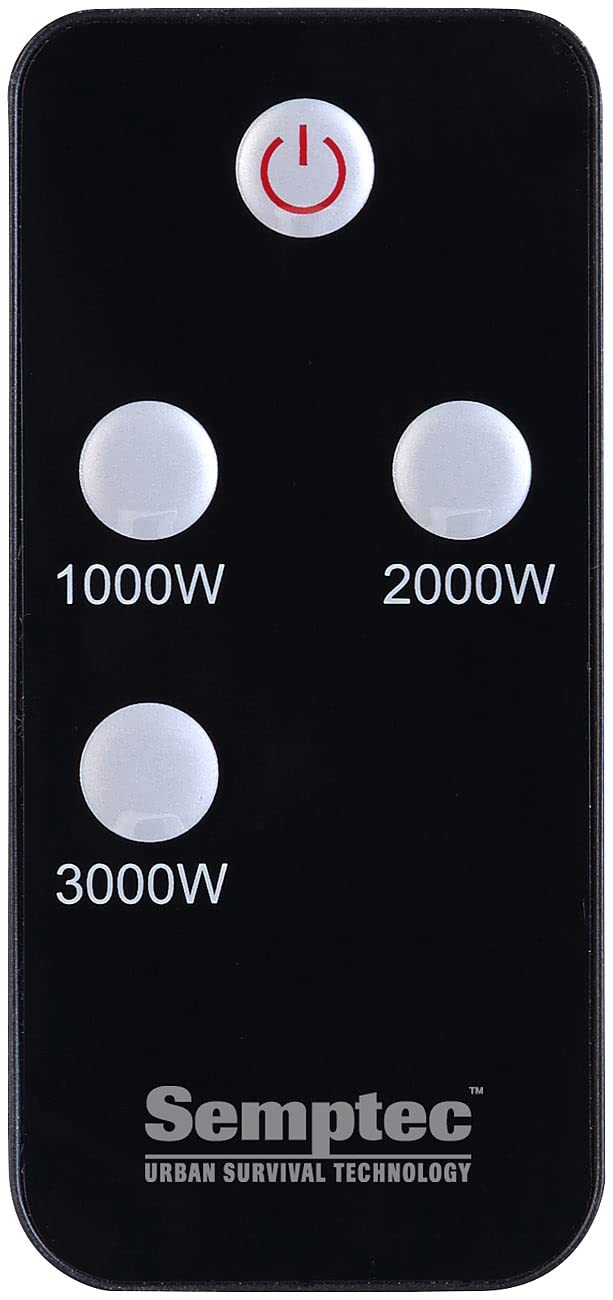 Semptec Urban Survival Technology Terassenstrahler: IR-Außen-Heizstrahler, Goldröhre, 3000 W, IP65, Fernbedienung, schwarz (Wärmestrahler, Wandheizstrahler, Heizer)