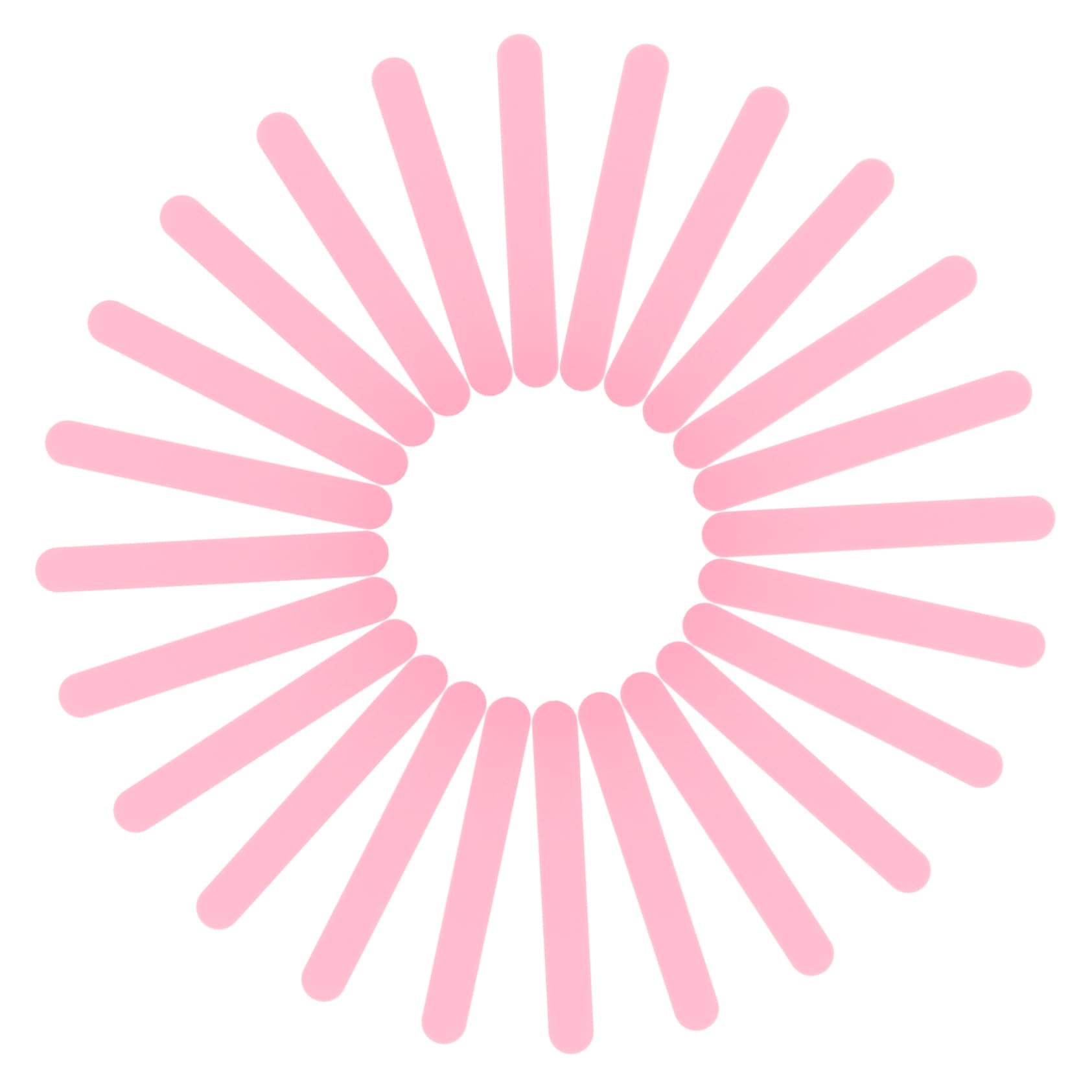 Vaguelly 25Pcs Sticks for Crafts and Stirring Ergonomic Design for Comfortable Grip Versatile Use for Adults and Creative Projects Smooth Surface