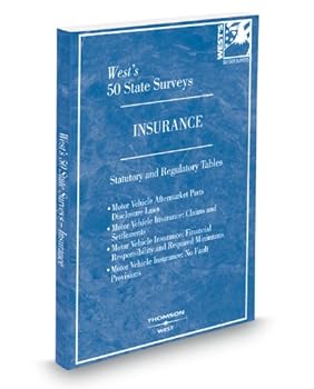 Paperback West's 50 State Surveys - Insurance, 2009 ed. Book