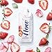 Flow Mineral Spring Water, Organic Strawberry + Rose, 12 Pack (33.8 Fl Oz) - Naturally Alkaline with Electrolytes and Zero Sugar
