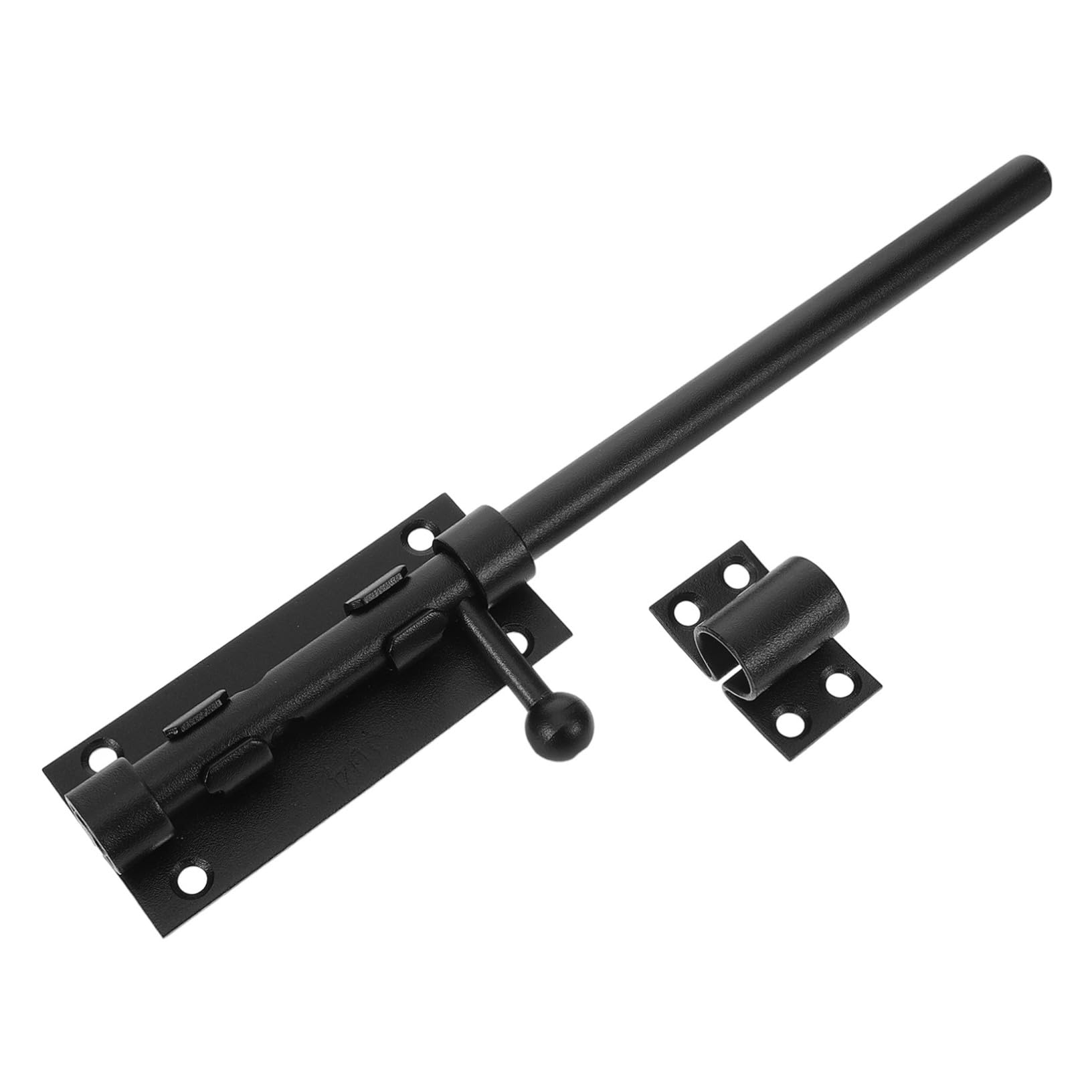 Serratura Scorrevole in Acciaio Inox per Porta Garage e Cancelli, Chiavistello a Bullone Resistente, Chiusura Sicurezza per Porte Interne Bagno e Camera