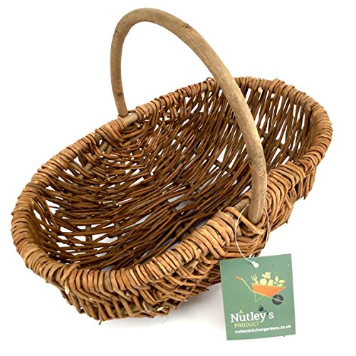 Nutleys Small Rustic Willow Vegetable Trug Basket