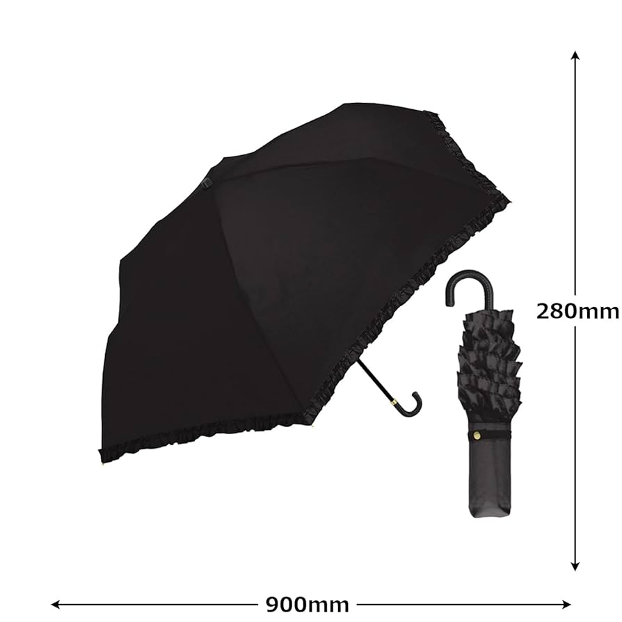 日傘　ブラック　牛プリント Amazon | 犬 写真プリント傘 内側デザイン チワワ 長傘 ドット柄