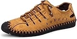 Sandalias Deportivas Para Hombre Sandalias De Pescador Para Hombre Al Aire Libre Sandalias De Cuero Para Caminar Amarillo 42 EU