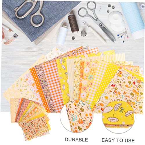 Tissu de patchwork de carrés aux couleurs résistantes pour un lavage parfait en couture