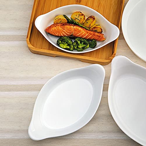 Marinex Assadeira Oval Pequena Temperado 24x15cm 600ml