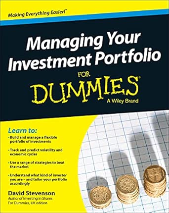 Managing Your Investment Portfolio For Dummies, UK Edition book cover