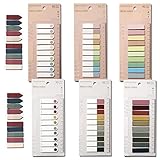 Diseño: Índice Adhesivo con regla, las pestañas adhesivas están disponibles en varios colores para indexar mejor sus documentos y mejorar la eficiencia de su trabajo, los marcadores adhesivos son reutilizables y no dañan el papel.