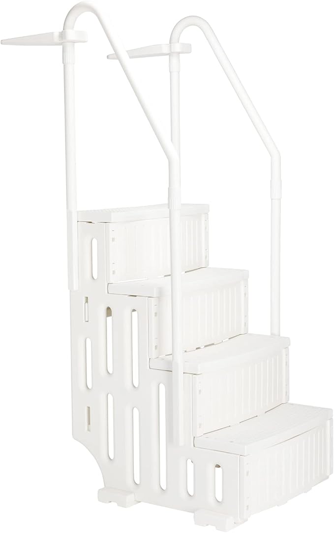 Amazon.com: Above Ground Pool Ladder - Plastic Swimming Pool Escalator ...