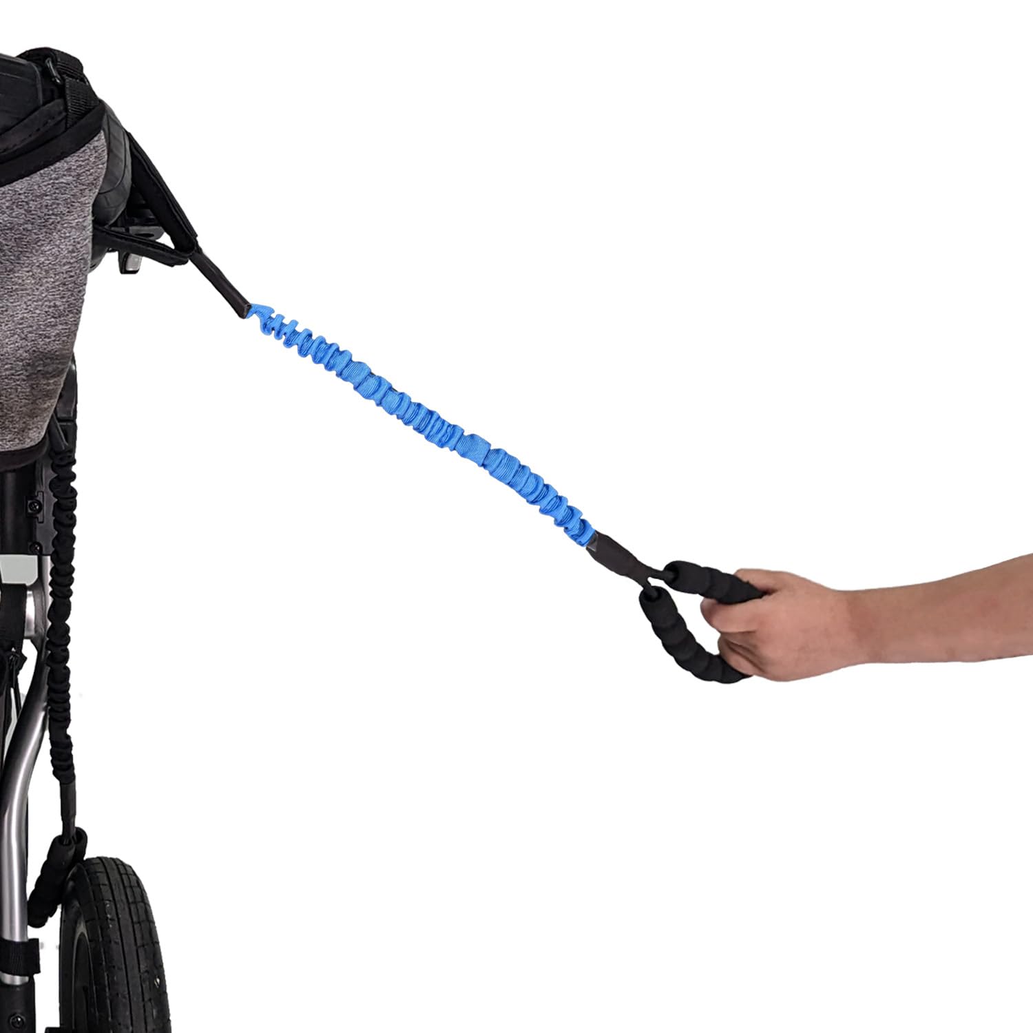 Stroller Handle | Leash Alternative | Child Lead Accessory for Strollers, Wagons, Backpacks | Close Proximity Safety Tether for Toddlers | Comfy Handle Designed to Let Children Stay Close