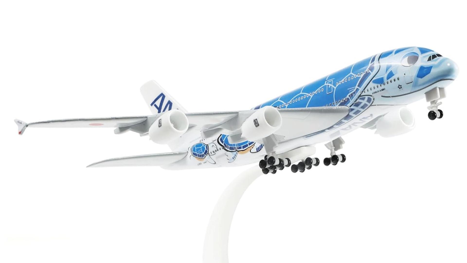 Amazon.co.jp: QIYUMOKE A380 1/300 ANAカラー ブルータートルスタイル