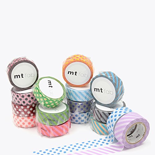 Image of MT fab 'Blurred Water Colour Paint' washi Masking Tape - 1 Roll