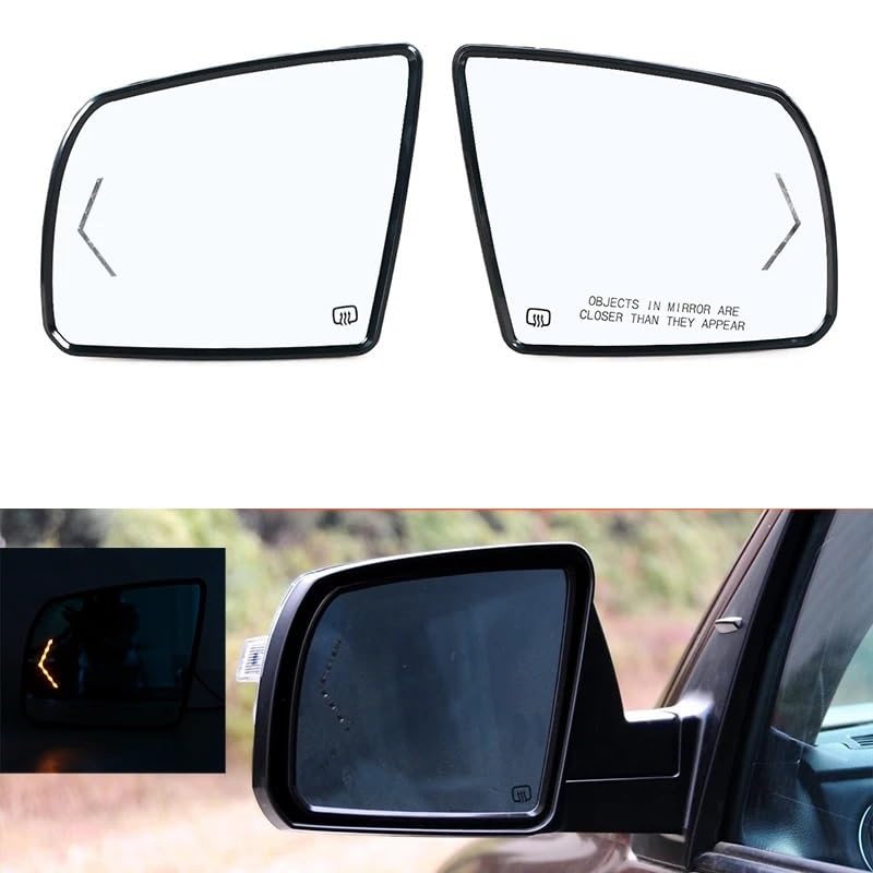 Miroir chauffant pour Tundra 2007-2020, idéal pour l'hiver