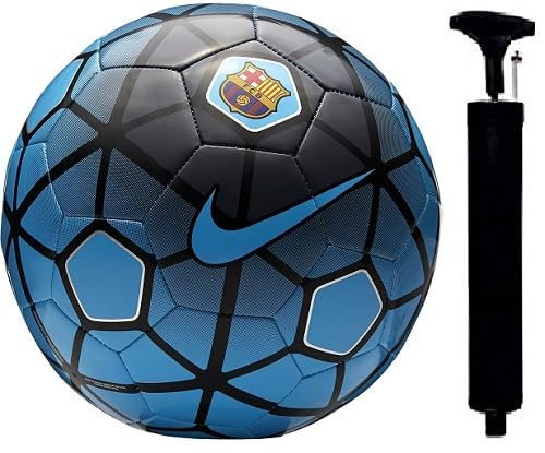 M. T. S. Industries Size 5 Football with Pump | PVC Hand Stitched, Durable Soccer Ball for Training & Match Play | Water-Resistant, Outdoor Sports Ball for All Ages (Blue) (B0CMZT163Z) Amazon Price History, Amazon Price Tracker