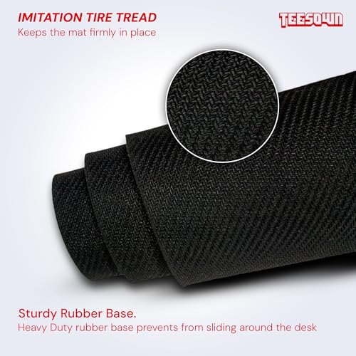 TEESOWN One Piece Monkey D. Luffy Anime Mouse Pad for Laptop Desktop PC Gaming Desk Mat Rubber Base Desk Pad (L) - Image 4