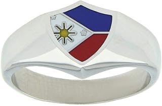 LDS Philippines Flag Ring