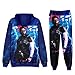 WBLXYMDP Jey Uso YEET 3D Fall Suit Hoodies Sportswear Hooded Ankle Banded Pant Two Piece Set (JA180911A30,Large)