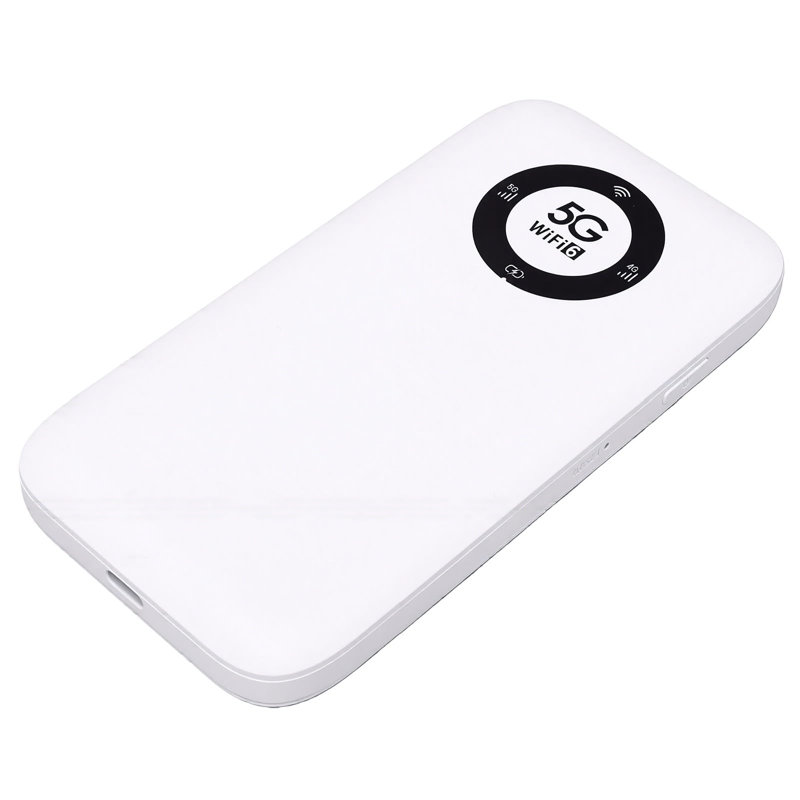Hotspot Mobile 5G 6000mAh Router WiFi 6 Portatile Ad Alta velocità da 2 Gbps Dual Band 2.4GHz 5GHz per da Viaggio Lavoro Remoto Aziendale