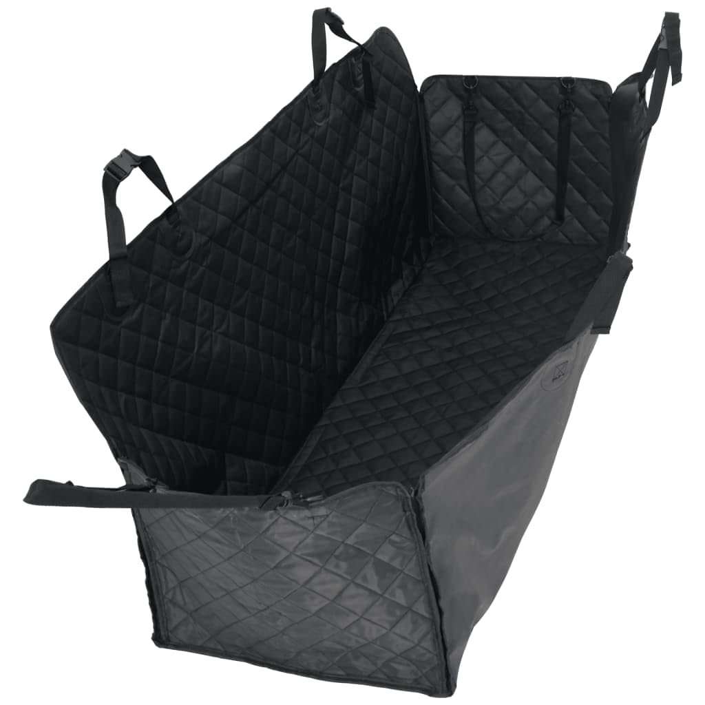 Funda para asiento de coche para perros, protector de asiento trasero universal antideslizante y antiarañazos, hamaca para mascotas de tela Oxford 600D, 137x46x50 cm, 4 capas, para perros medianos y g