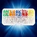 LED Light Emitting Diodes Yellow Red Blue Green Orange Assortment Kit for DIY Repairs Home Office Industry