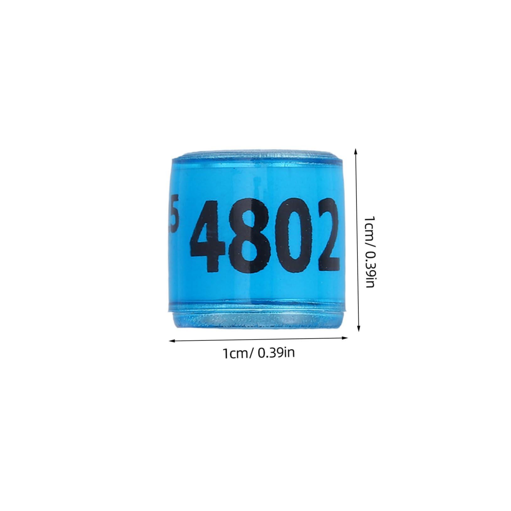 GALPADA Bird Leg Bands 100pcs Pigeon Foot Rings Easy Application for Racing Pigeons