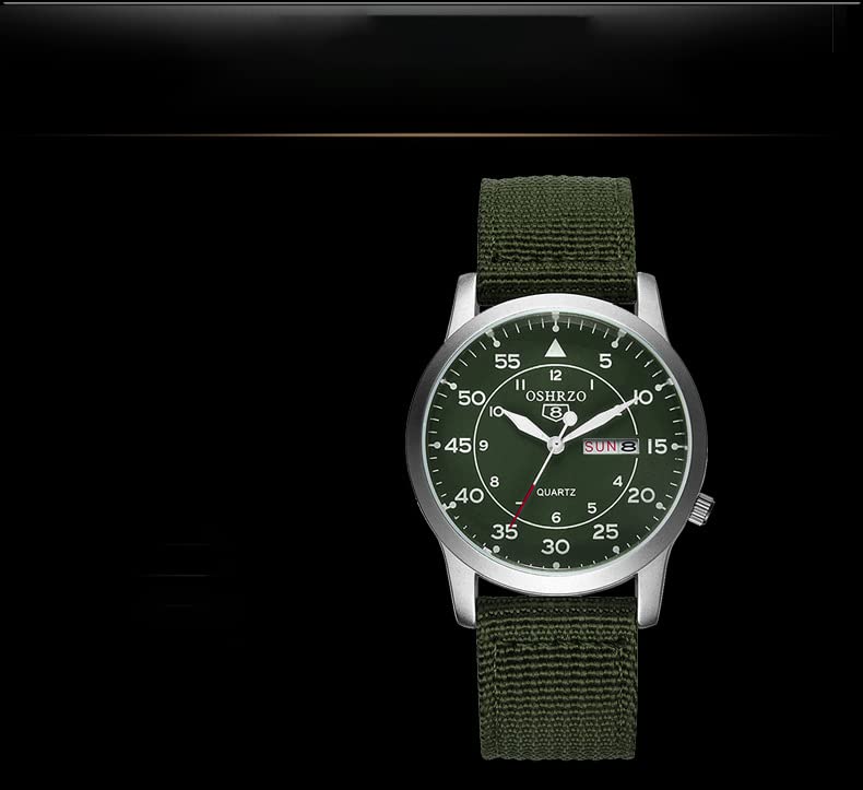 Image of Gosasa Unisex Military Watches Sport Textile Nylon Strap Stylish Men Watch Luminous Fashion Watches Analog Display Quartz Waterproof Casual Wristwatch