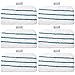 Ansook 6 Pezzi Panni per Black Steam Mop Decker Scopa a Vapore, Ricambi Panno Microfibra Compatibili per FSMH1321JMD FSM1616 FSM1500 FSM1600 FSM1610 FSM1620 FSM1630, FSM1605 FSM1615 FSM1621 FSMP20