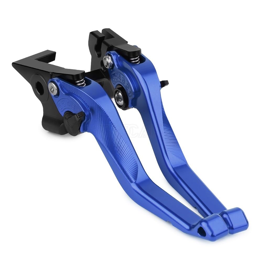 Zhannuobhd Blue Brake Clutch Lever For Cb500x For Cb500f For Msx125 For Grom For Cbr500r For Cbr300r For Cbr250r For Cmx250 For Rebel Motorcycle Short Brake Clutch Lever(Blue)