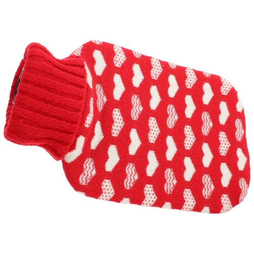 Toddmomy Bolsa de Agua Caliente Portátil de 2l en Pvc y Algodón, Diseño Único para Aliviar el Estrés, Adecuado para Uso Escolar Aire Libre