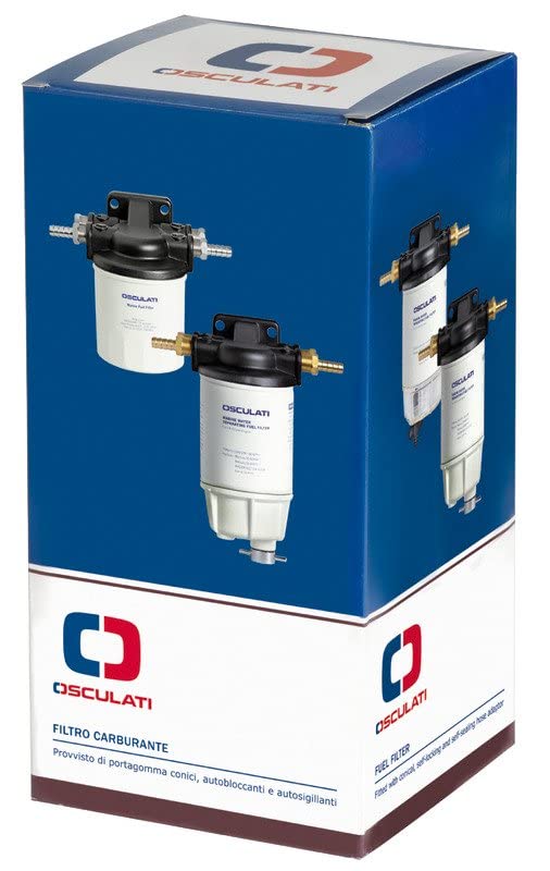 OSCULATI - Filtro Benzina in Lega Leggera 182-404 l/h - 17.660.41 -