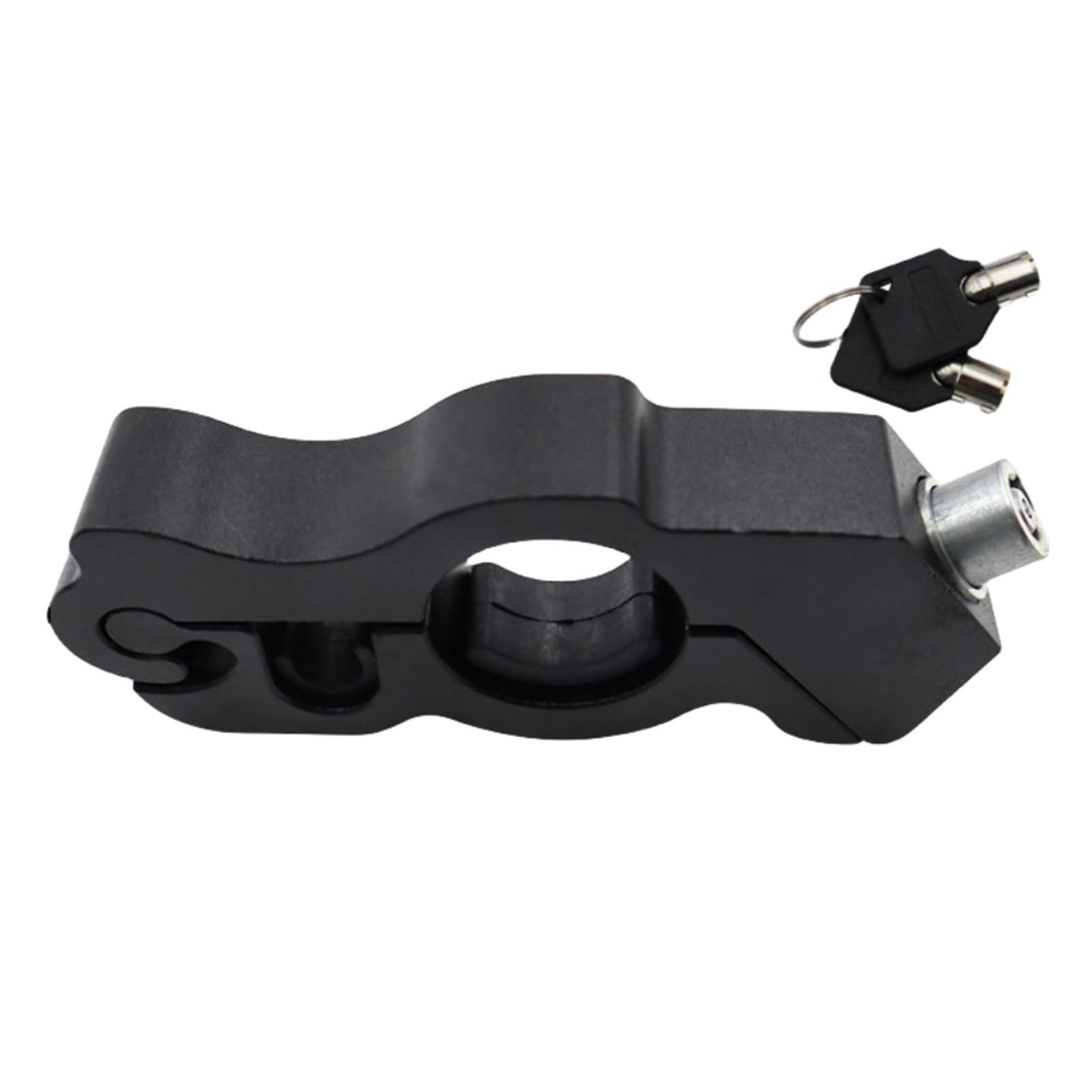 Poayuewr Black Handlebar Lock,Brake Throttle Lock Motorbike Universal Handlebar Lock Scooter Rider Car Anti-Theft Portable Handle Brake