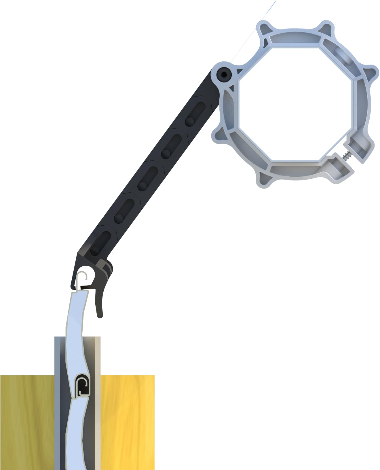 Blocco Tapparelle Antieffrazione ABUS RS97 - Livello Sicurezza 2, Montaggio Senza Foratura, Set Da 2 - Foto 3