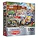 RoseArt - American Nostalgia - Hot Rod Garage - 550 Piece Jigsaw Puzzle for Adults