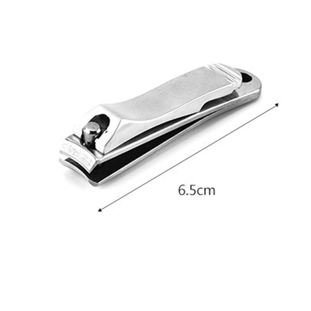 Nagelknipser, Nagelknipser for Erwachsene/Nagelknipser aus Edelstahl, Schwarz, 7,5 cm, Nagelknipser aus Edelstahl